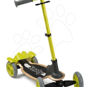 Fa négykerekű roller Wooden Scooter Smoby intuití vezérléssel és magasságilag állítható 5 évtől kép