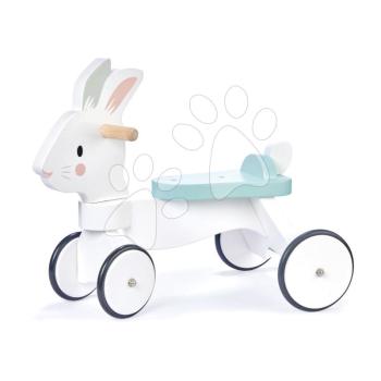 Fa nyuszi bébitaxi Running Rabbit Ride on Tender Leaf Toys irányítható kormánnyal 18 hó-tól kép