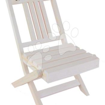 Fa összecsukható szék játékbabáknak Folding Chair My little furniture Jolijou 35 cm játékbabáknak és plüssiknek JJ6070 kép