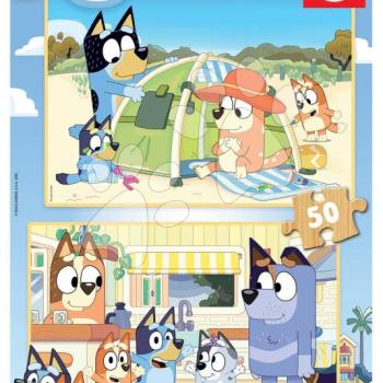 Fa puzzle Bluey Educa 2x50 darabos kép