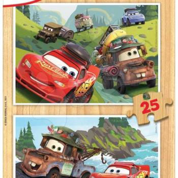 Fa puzzle Cars 3 Educa 2x25 darabos 4 évtől kép