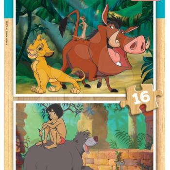 Fa puzzle Disney Classics Jungle Book Educa 2x16 darabos kép