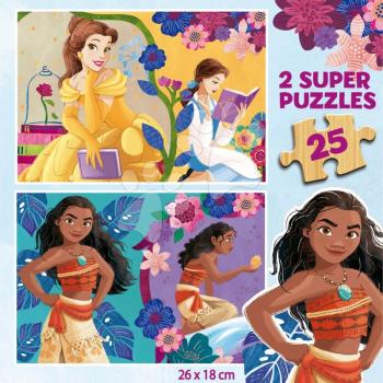 Fa puzzle Disney Princess Educa 2x25 darabos 3 évtől kép