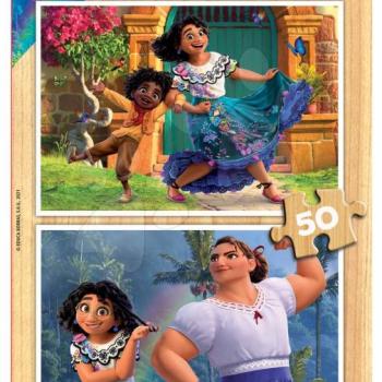 Fa puzzle Encanto Disney Educa 2x50 darabos 5 évtől kép