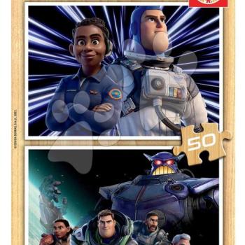 Fa puzzle Lightyear Disney Educa 2x50 darabos kép