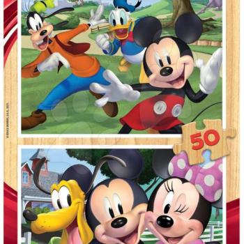 Fa puzzle Mickey&Friends Educa 2x50 darabos 5 évtől kép