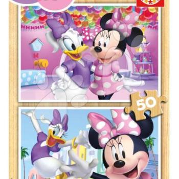 Fa puzzle Minnie Educa 2x50 darabos kép