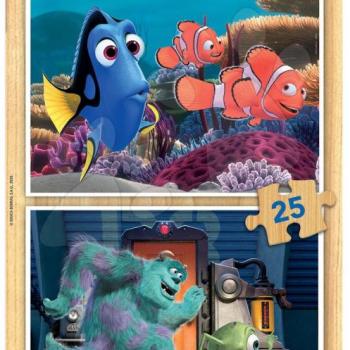 Fa puzzle Pixar Disney Educa 2x25 darabos kép