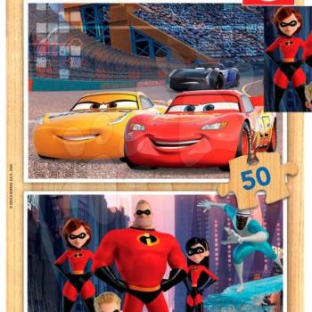 Fa puzzle Pixar Disney Educa 2x50 darabos 5 évtől kép