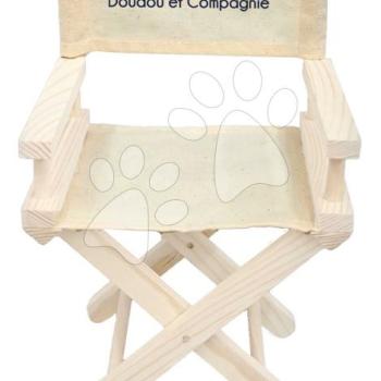 Fa rendezői szék játékbabáknak Cinema armchair My little furniture Jolijou textil ülőrésszel 35 cm játékbabáknak és plüssiknek JJ6068 kép