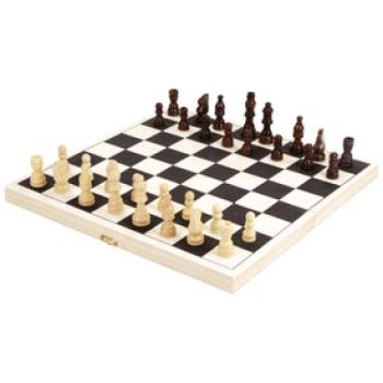 Fa sakk készlet - 34 cm kép