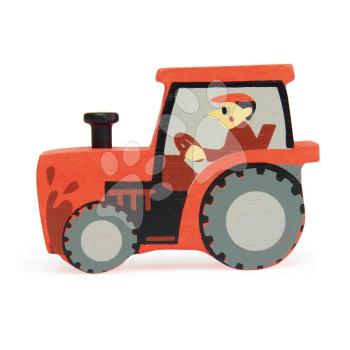 Fa traktor Tractor Tender Leaf Toys  kép