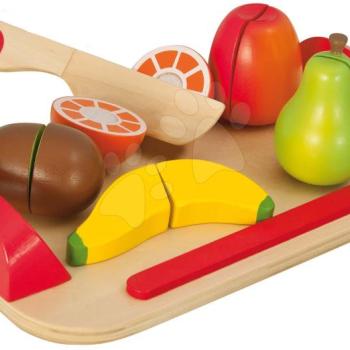 Fa vágódeszka gyümölcsökkel Chopping Board Fruits Eichhorn 12 részes 24 hó-tól kép