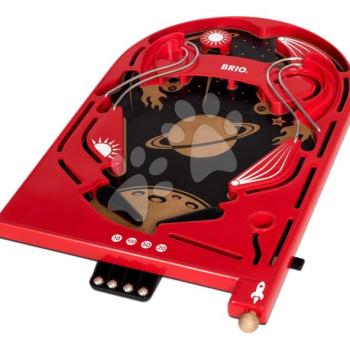Fajáték Pinball Game BRIO piros 5 fémgolyóval 6 évtől kép