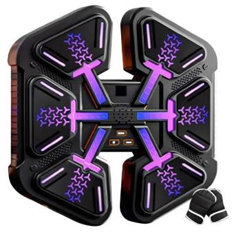 Falra szerelhető interaktív LED bokszgép gyerekeknek – játék, tanulás és mozgás egyben (BBJ) kép