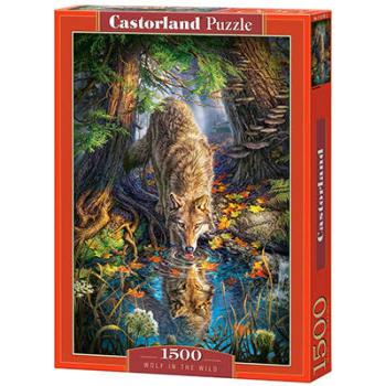 Farkas a vadonban 1500 db-os puzzle – Castorland kép