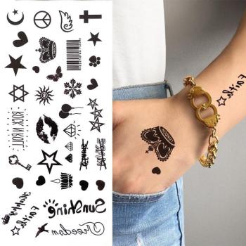 Felragasztható tetoválás készlet gyerekeknek több mint 80 mintával (BBM) kép
