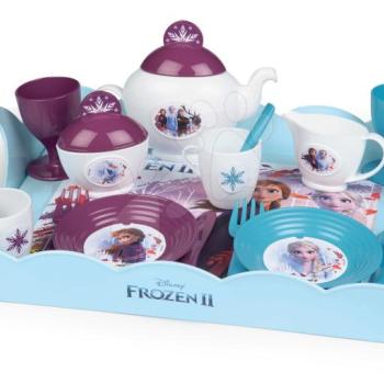 Felszolgáló tálca Frozen 2 Disney XL Tea Time Smoby 17 kiegészítővel kép