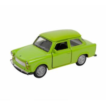 Fémautó Trabant 4, 75 /601 világos kék / szürke hátrahúzható kép