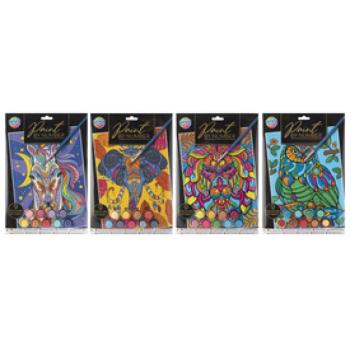 Fess számok szerint A4, 4 féle kép