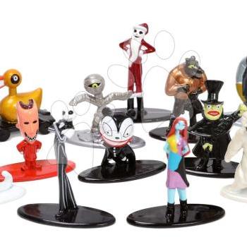 Figurák gyűjtői darab Nightmare before Christmas Nano Jada fém magasságuk 4 cm szett 18 fajta kép