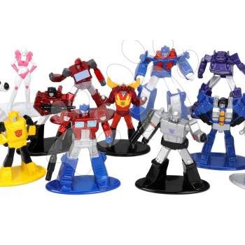 Figurák gyűjtői darab Transformers Nano Wave 1 Jada fém szett 18 fajta magasságuk 4 cm kép