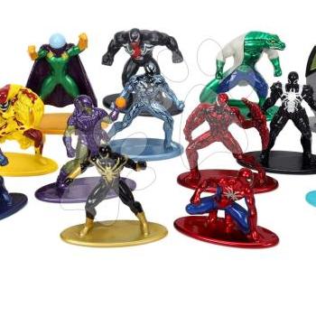 Figurák gyűjtői darabok Marvel Multi Pack Nano Figures Wave 7 Jada fém szett 18 fajta magasságuk 4 cm kép