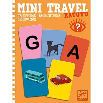 Figyelj és keress utazó játék- Mini Travel - Katuvu - Djeco kép