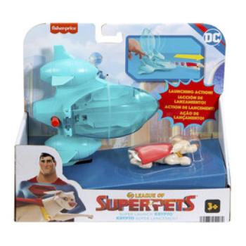 Fisher-Price DC Szuperállatok ligája szuperjárgány kép