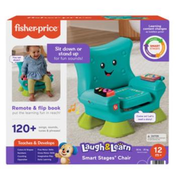 Fisher-Price kacagj és fejlődj tanuló kisszék kép