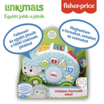 Fisher-Price Linkimals vidám formák süni kép