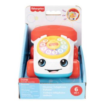 Fisher-Price tili-toli fecsegő telefon kisautó kép