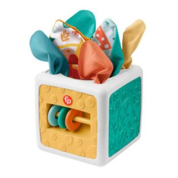 Fisher-Price változatos anyagok zsepidoboz kép