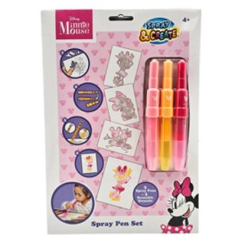 Fújó filctoll szett, A4, 3 tollal, Minnie egér kép