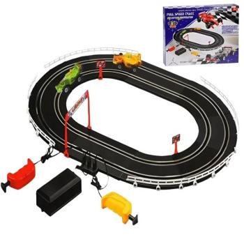 Full speed racing forma 1 versenypálya két szupergyors autóval (BBJ) kép