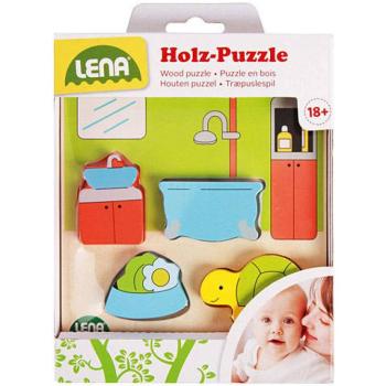 Fürdőszoba fa puzzle - LENA kép