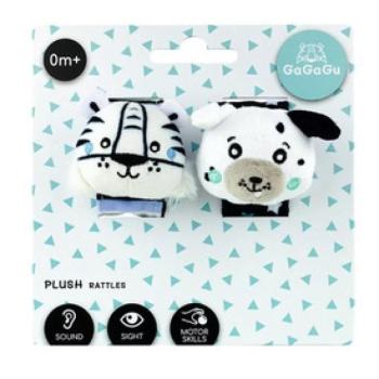 Gagagu dupla csörgő szett tigris, kutyus kép