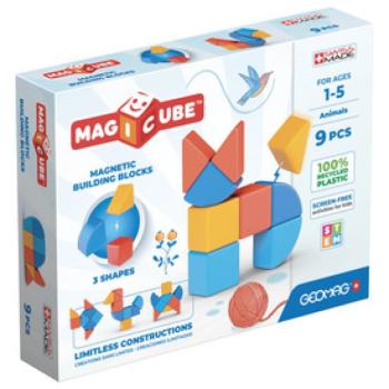 Geomag Magicube Recycled állatok 9 db kép