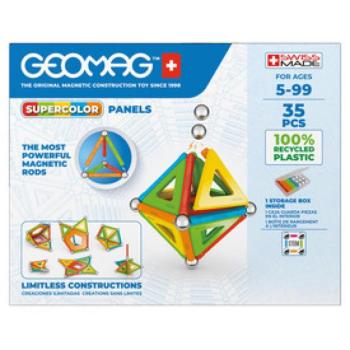 Geomag Supercolor Panels Recycled 35 db kép