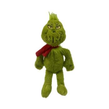 Grincs plüss, 30cm. es, sállal kép