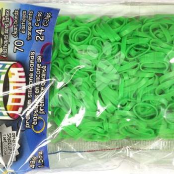 Gumik Alpha Bands Rainbow Loom 500 drb lime zöld 6 évtől kép