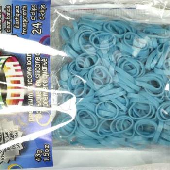 Gumik Alpha Bands Rainbow Loom 500 drb türkíz 6 évtől kép