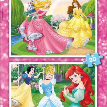 Gyerek puzzle Disney Hercegnők Educa 2x20 db 16846 kép