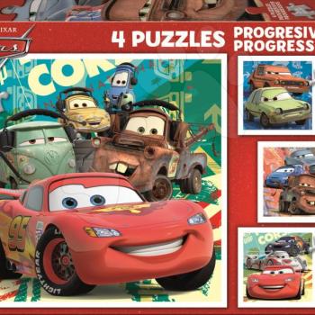 Gyerek puzzle Disney Verdák 2 Educa 25-20-16-12 db 14942 színes kép