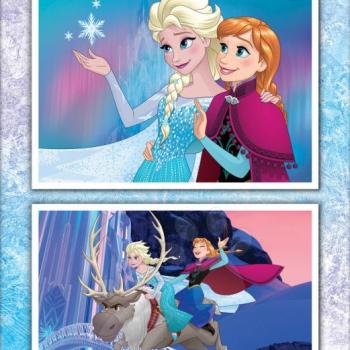 Gyerek puzzle Frozen Educa 2x20 db 16847 kép