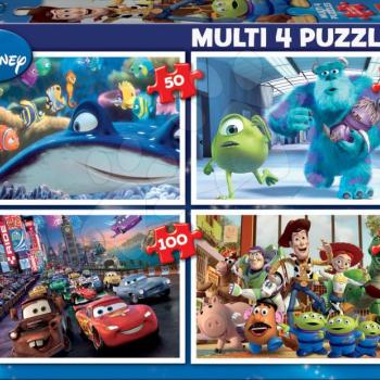 Gyerek puzzle Pixar Educa 150-100-80-50 db 15615 színes kép