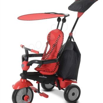 Gyerek tricikli smarTrike Glow Touch Steering 4in1Black&Red 6401500 piros-fekete kép