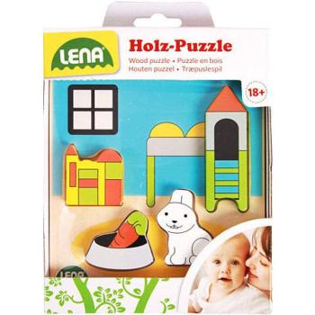 Gyerekszoba fa puzzle - LENA kép