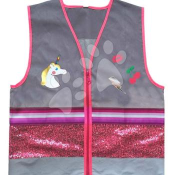 Gyermek láthatósági mellény Body Glower Lady Gadget Pink Jeune Premier ergonomikus luxus kivitel 53*45 cm kép