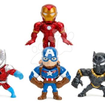 Gyűjthető figurák Avengers Marvel Figures 4-Pack Jada fém 4 fajta 6 cm magas kép